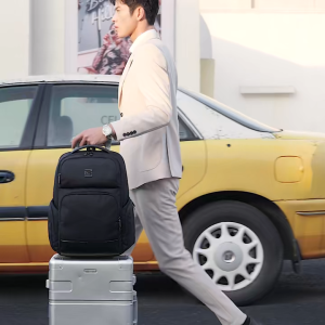 BRUNO CAVALLI Multifunctional Water Resistant 17” Professional Business Laptop Backpack BN09-BN17156-17"