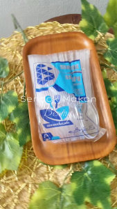 1 PAK ISI 25 PCS Sendok Plastik sendok makan sendok catering kuat murah panjang Warna Bening