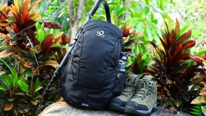 WATERFLY 25L Hiking Backpack Daypack Water Resistent Lightweight Rucksack with Rain Cover Large Capacity backpack for Men Women Outdoor Camping Hiking Travel Daypack