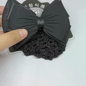 Kẹp búi tóc lưới thời trang công sở màu đen