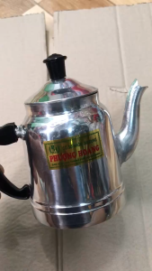 Bình - Ấm - Phích pha trà Phượng Hoàng làm từ nhôm 500ml tay cầm chống nóng xài bền bình dân dùng hàng quán hay gia đình