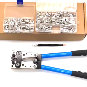 Auto Copper Ring Lug Terminal Crimping Plier HX-50B 6-50mm² Car Battery Terminal Cable Lug Crimping Tool hx 50b labor-saving hand tools