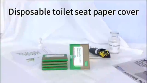 【SG SELLER】100pcs/Disposable Toilet Seat Cover Waterproof Flushable Travel Toilet Seat Cover Paper Soft Comfy Hygiene Toilet Mat Travel Home Hotel Portable