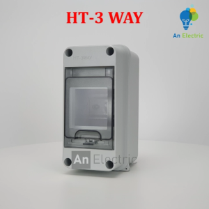 Tủ điện phân phối chống nước HT-3 WAY chuẩn IP65 (HT Series) - Waterproof Power Distribution Boxes HT-3 WAY IP65