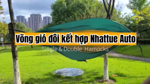 Võng dã ngoại siêu nhẹ đi cắm trại câu cá du lịch