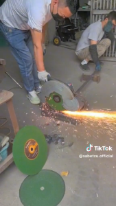 SABETZU COW54.514 Batu Gerinda Potong Besi 14\" Cut Off Wheel Stainless Steel