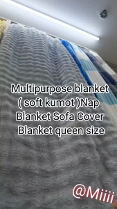 Multipurpose Blanket (Soft Kumot) Nap Blanket Sofa Cover Blanket Queen Size