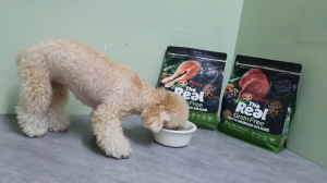 Thức ăn cho chó trưởng thành BOB-EE-BO-YAK DOG- Shinny Skin and Hair hỗ trợ lông da gói 2kg - THE REAL 1kg vị cá  cừu