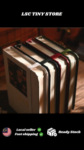 A7Size Retro Vintage Literary Pocket Book Small Mini Memo Notebook Simple Small Hardcover Diary Horizontal Line Hand Account Book