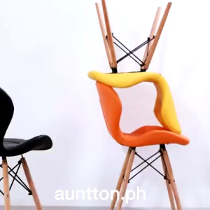 BONA Minimalist Home Office Chair Nordic Dining Chair Load-Bearing 150Kg