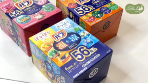 Viên thả bồn tắm muối tắm ngâm bồn thư giãn Kao Bad 56 viên/hộp - Đậu đỏ shop - Hàng nội địa Nhật