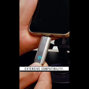 4 In 1 Digital Display ios typec Fast charger Pure Copper wire core support USB and PD type c input
