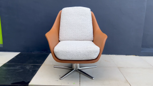 Sveva Armchair / Modern Swivel Lounge Chair - FRM7308