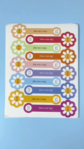 100pcs Stiker Label Thank You For Your Order