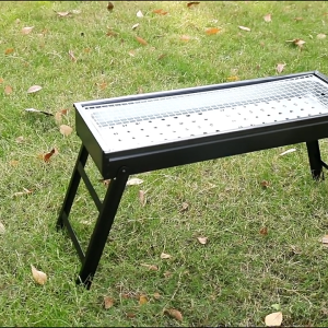 OutingSG®Outdoor BBQ Grill Foldable Charcoal Grill Portable Grill for Camping Parties