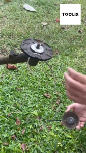 (อย่างหนา) ฝาครอบใบมีด น็อตใบมีดตัดหญ้า ถ้วยจับใบมีด ถ้วยรองใบมีด จานรองใบมีด เครื่องตัดหญ้า ฝาครอบหัวเกียร์เครื่องตัดหญ้า (ฝาล่าง สีเงิน) น็อตใบมีดตัดหญ้า ครื่องตัดหญ้า 260 328 411 GX35 UT31