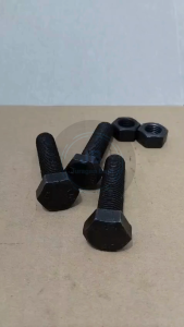 BAUT MUR BAJA M16 X 65 FULL DRAT PANJANG 65CM KUNCI 24 65 CM BAUD HTB GRADE 8.8 HITAM M16X65 16X65 16 X 65 DIAMETER DRAT 16MM PITCH DRAT 2.0 sekrup skrup