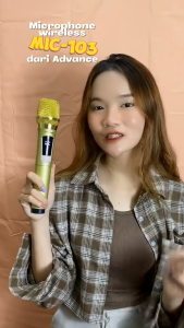 Advance Microphone 103 Microphone Profesional Mic Wireless