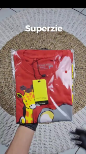 Kaos Anak Desain Lucu & Binatang: Gajah, Jerapah, Singa, Harimau