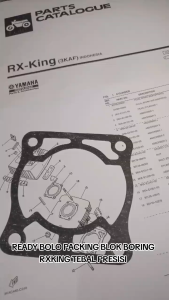 Gasket paking packing blok buring boring rx king rxking rxs rxk tebal presisi satuan