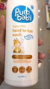 pure baby happy Time // Gentle Soothing head toe wash pump 350 ml
