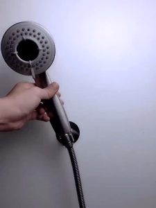 【Exclusive Limited Edition】 Blissful SUS304 สแตนเลสผู้ถือฝักบัวหัวฝักบัววงเล็บ Bidet สเปรย์ Wall Mount ห้องน้ำสีดำ