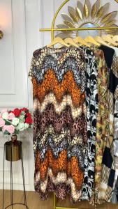dkcollectionbali | Fashion Muslim Wanita Kaftan New Motif by Dshel Busui Friendly Jumbo Rayon Motif