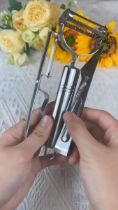 Cutting Peeler Set - Ultra Sharp Stainless Steel Peeler Swivel Blade-Kitchen Gadget for Vegetable