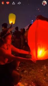 20Pcs Sky Lantern DIY Flying Wishing Lamp Chinese Lantern Sky Lanterns Kongming Lanterns