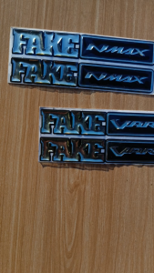STICKER EMBLEM FAKE VARIOBEATMIOSCOOPYNMAX - STIKER EMBLEM MOTOR FAKE BEATFAKE NMAX FAKE SCOOPYFAKE MIOFAKE VARIO