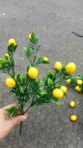 1 Bụi trái cây giả mini 35cm - Hoa giả - TUYET XUAN SHOP