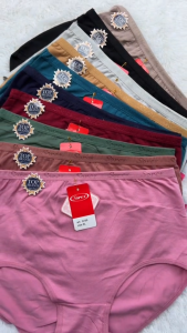 12Pcs Celana Dalam Wanita Sorex 0730 Bahan Katun Big SIze
