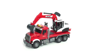 Máy Xúc Đồ Chơi Cỡ Lớn Toystar Xe Công Trình Ô Tô Máy Xúc Cho Bé Có Đèn Nhạc