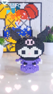 SMY Nano Blocks Sanrio Edition Mainan Anak Bricks Education Toys Balok Susun Puzzle Animasi 3D Model