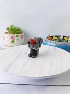 Van cấp nước máy giặt SAMSUNG 1 cổng 220V màu xám hàng tốt