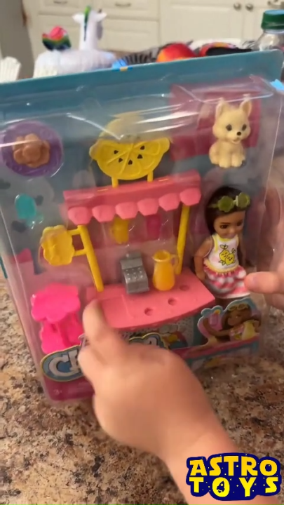 Mattel Barbie Chelsea Club Lemonade Stand Original HNY60 Mainan