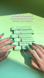 Hanasui Mattedorable Lip Cream Matcha Latte 4ml  - 6 Shade - Pigmanted - High Coverage - Ringan - Tahan Lama - Ken Herbal