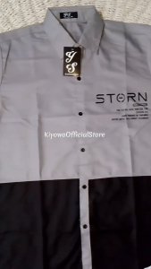 KIYOO- KEMEJA PRIA LENGAN PENDEK HANGOUT TOYOBO MODEL STORN TERBARU