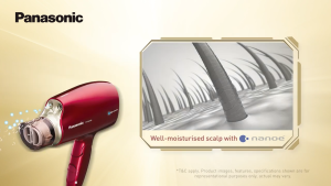 PANASONIC NANOE & PLATINUM ION HAIR DRYER EH-NA45