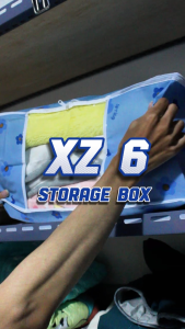 Storage Box Lipat Organizer Only 2 Size Kotak Penyimpanan Serbaguna Motif Bunga New Collection -XZ-6