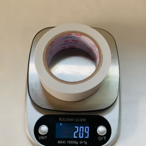 1 Cuộn băng keo 2 mặt rộng 4.7cm dài 25 mét lõi giấy 3mm - Shop út Lớn