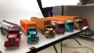 (Malay spot)Pull back/inertia car Semi-trailer heavy vehicle engineering dump truck transport container truck boys Lori Gift Plastic toy Mainan Budak Lelaki