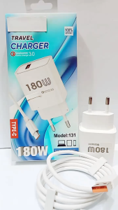 Charger For SMSNG Model 131 Travel Charger  180W Quick Charge 3.0 Fast Charging