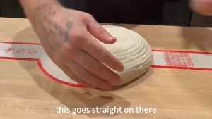 Baking Map for Dough / Sourdough transfer Map With Ear 带双耳面团转移烤垫/欧包垫 LBH02562