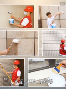 Transparent waterproof glue Bathroom waterproof coating Acrylic pure acrylic waterproof material wholesale Waterproof