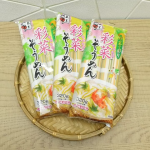 Mì Somen Rau Củ Ngũ Sắc Itsuki 300gr Nhật Bản