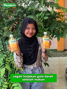 Nenavin Original | Cuka Nanas Organik With Mother 100%