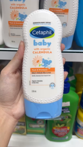 Date 04/26 Sữa tắm gội toàn thân dịu nhẹ & hoa cúc Cetaphil Baby 230ml