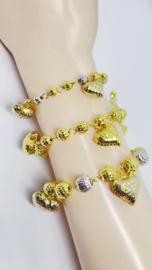 MJ Jewellery 375/9K Gold Bracelet T139