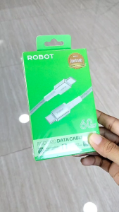Kabel Data Charger Type C To Type C 60W Fast Charging Power Delivery Quick Charge Robot RSCC120